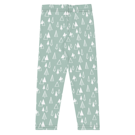 Christmas Trees (Mint) Kids Leggings