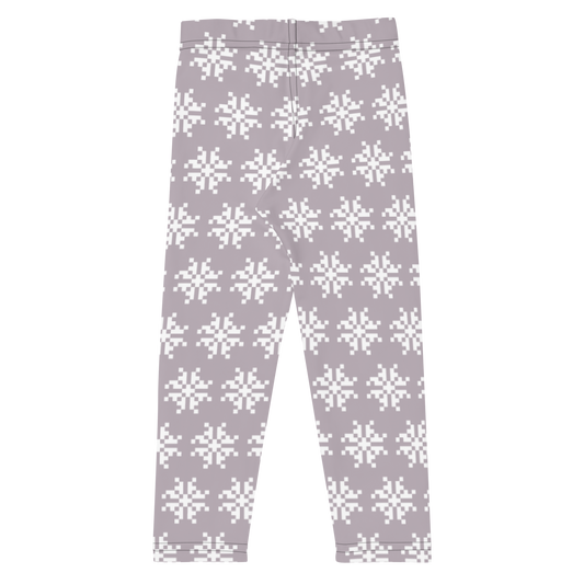 Snowflakes Kids Leggings