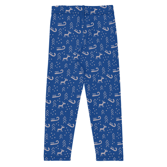 Sleighs & Reindeers Kids Leggings