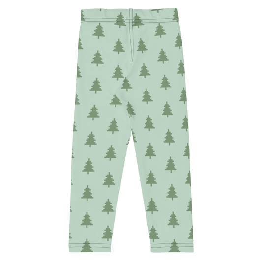 Christmas Tree (Green) Kids Leggings
