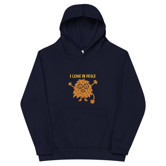 I Come In Peace Monster Hoodie