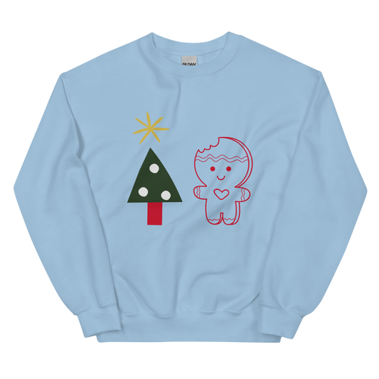 Gingerbread Man Adult Sweatshirt