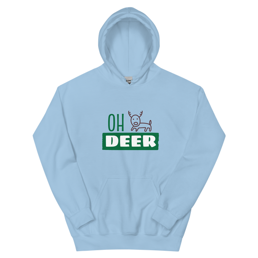 Oh Deer Adults Hoodie