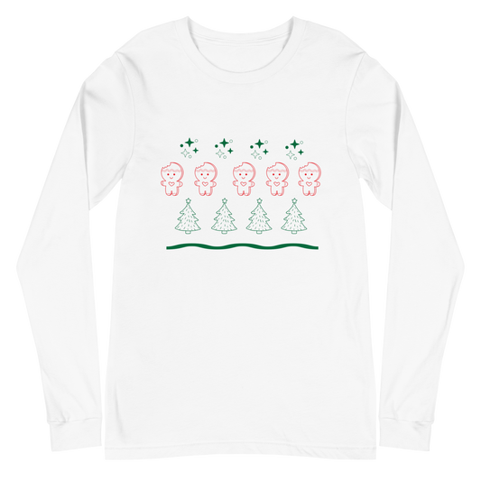 Gingerbread Men Adults Long Sleeve